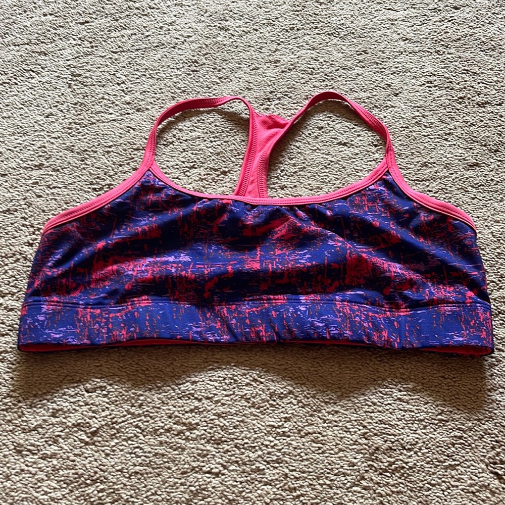 Womens reversible sports bra